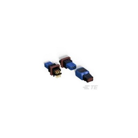 Te Connectivity Rectangular Mil Spec Connectors 369 9 Way Panel Mnt Rec, 90 Pcb Gold, Skt YD369-B99-NS400000